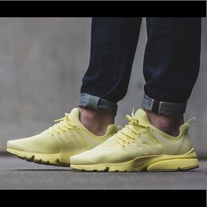 yellow presto shoes